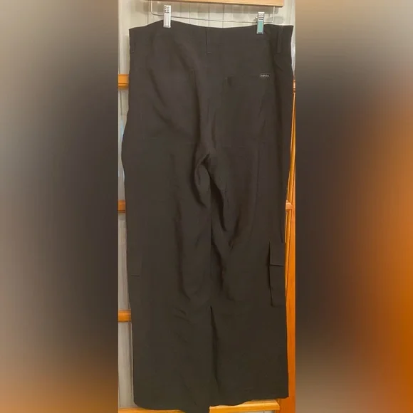 Sanctuary Women's Black Y2K Cargo Pants Wide Leg Size 12 - Picture 6 of 9
